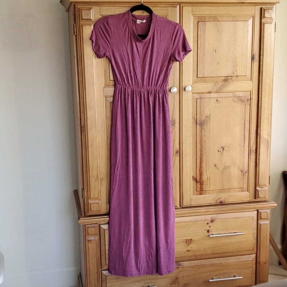 Plum Maxi Dress